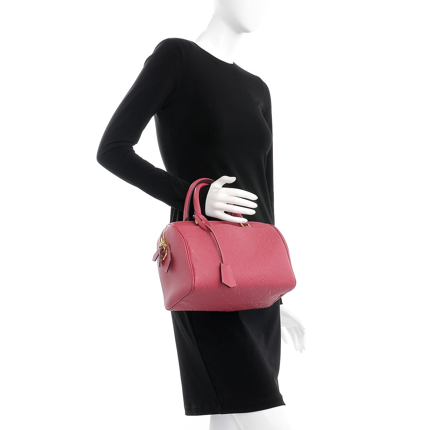 Louis Vuitton Empreinte Speedy Bandouliere 25 NM Rose Bruyere 3 of 8