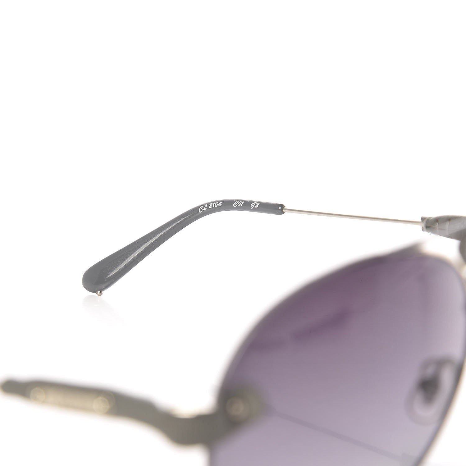 Chloe Tamaris Aviator Sunglasses CL 2104 Grey Silver 6 of 7