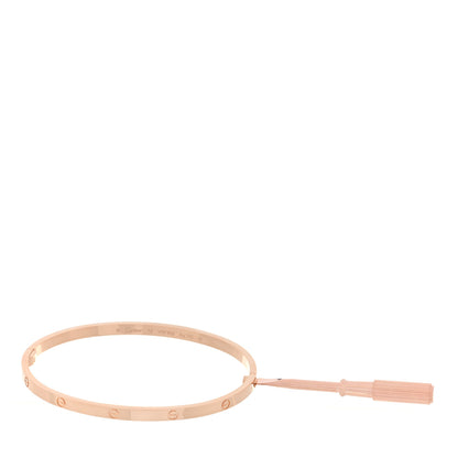 Cartier 18K Pink Gold Small LOVE Bracelet 19 4 of 4
