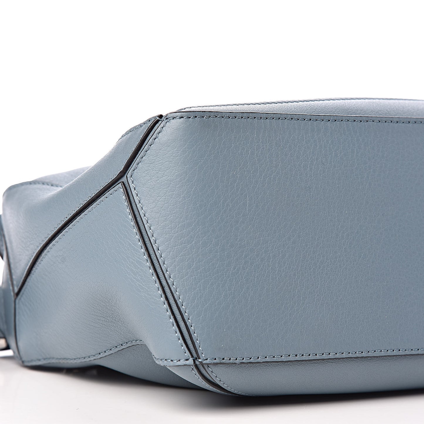 Calfskin Small Puzzle Bag Stone Blue