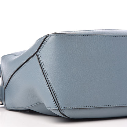 Loewe Calfskin Small Puzzle Bag Stone Blue 9 of 10