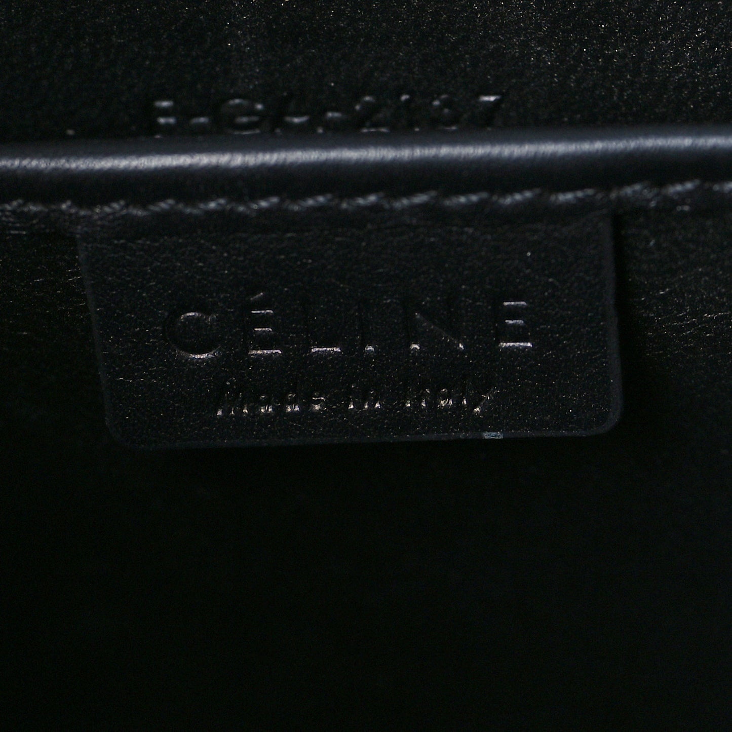 Drummed Calfskin Nano Tri-Color Luggage Antarctic