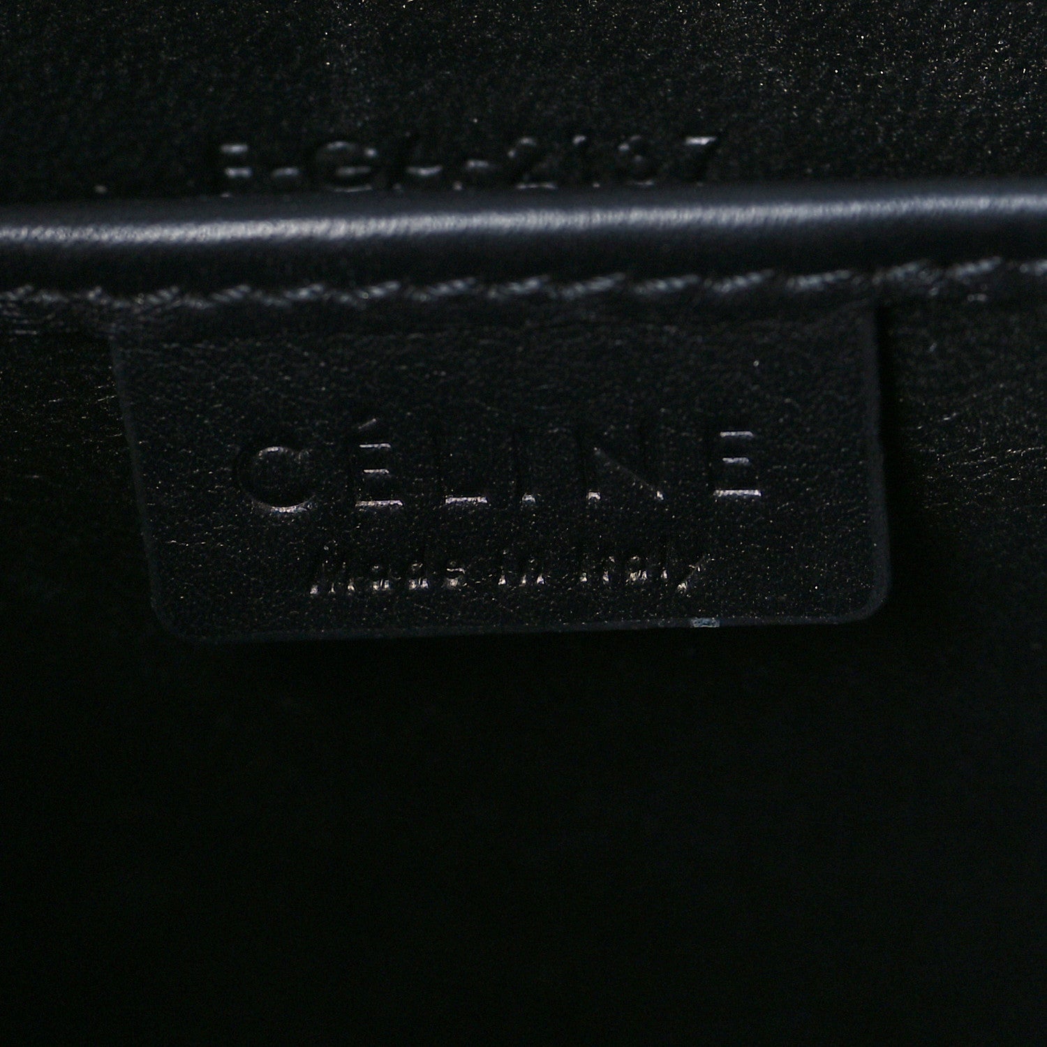 Celine Drummed Calfskin Nano Tri-Color Luggage Antarctic 6 of 11
