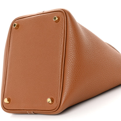 Hermes Taurillon Clemence Picotin Lock 18 PM Gold 11 of 11