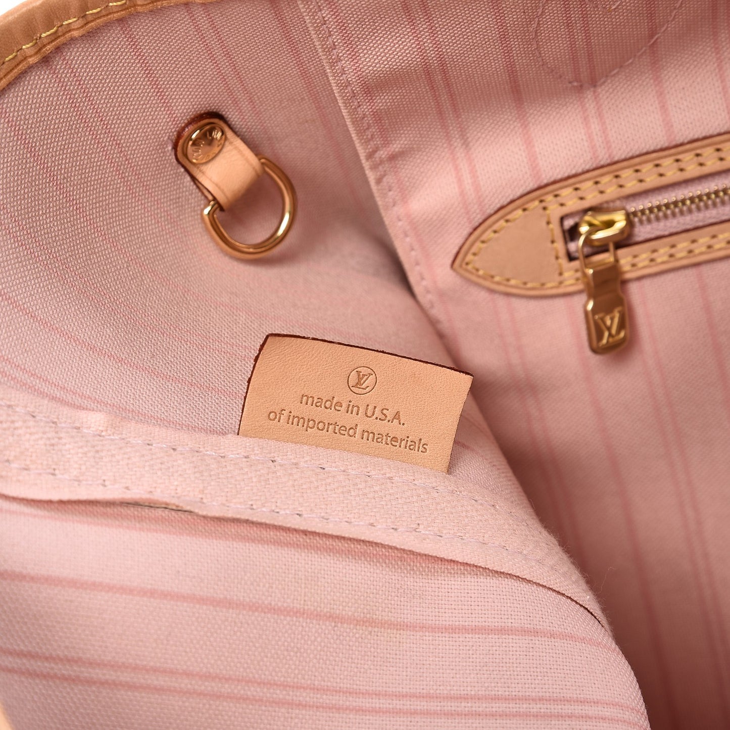 Damier Azur Neo Neverfull MM Rose Ballerine