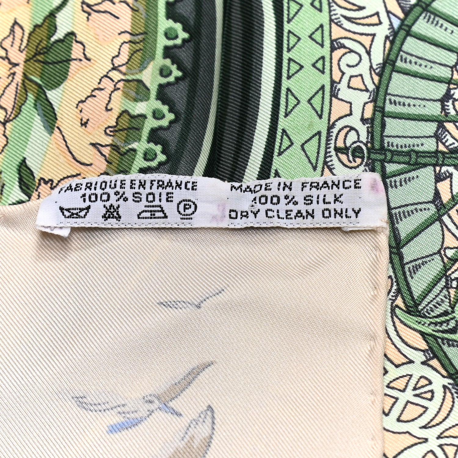 Hermes Silk L'Atlantide Scarf 90 5 of 5