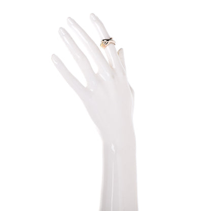 Cartier 18K Pink Yellow White Gold Classic Trinity Ring 50 5.25 2 of 5
