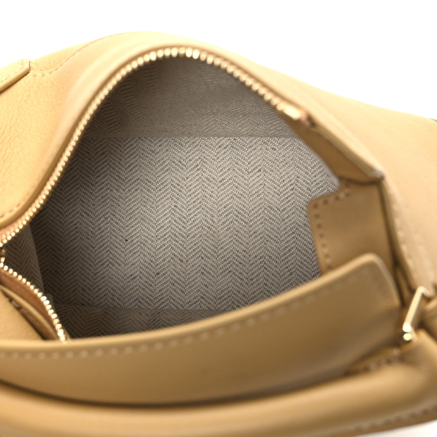 Calfskin Mini Puzzle Edge Bag Sahara