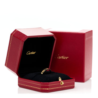 Cartier 18K Yellow Gold 3.5mm LOVE Wedding Band Ring 56 7.5 5 of 5