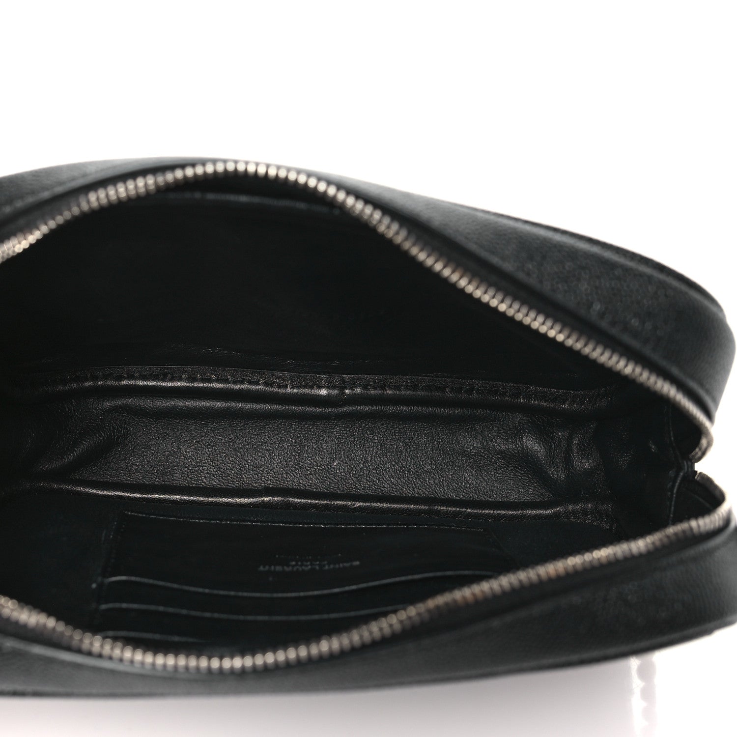 Saint Laurent Grain De Poudre Matelasse Monogram Mini Lou Camera Bag Black 5 of 10