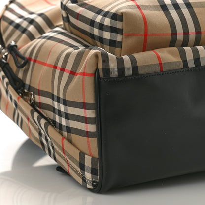 Burberry Vintage Check Jett Backpack Archive Beige 7 of 9