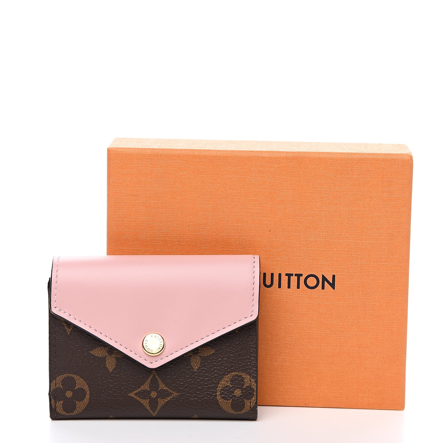 Monogram Zoe Wallet Rose Ballerine