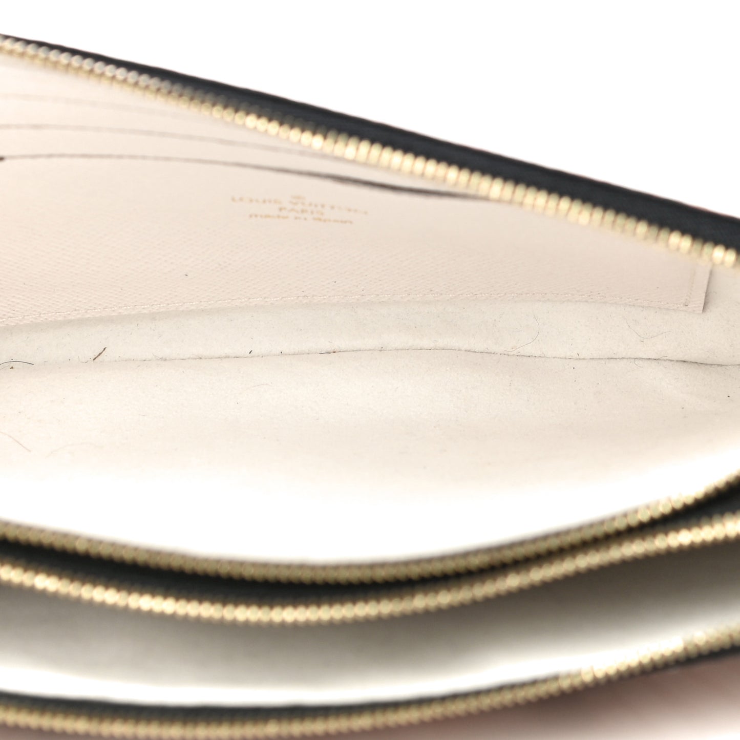 Monogram Giant Crafty Double Zip Pochette Creme Caramel