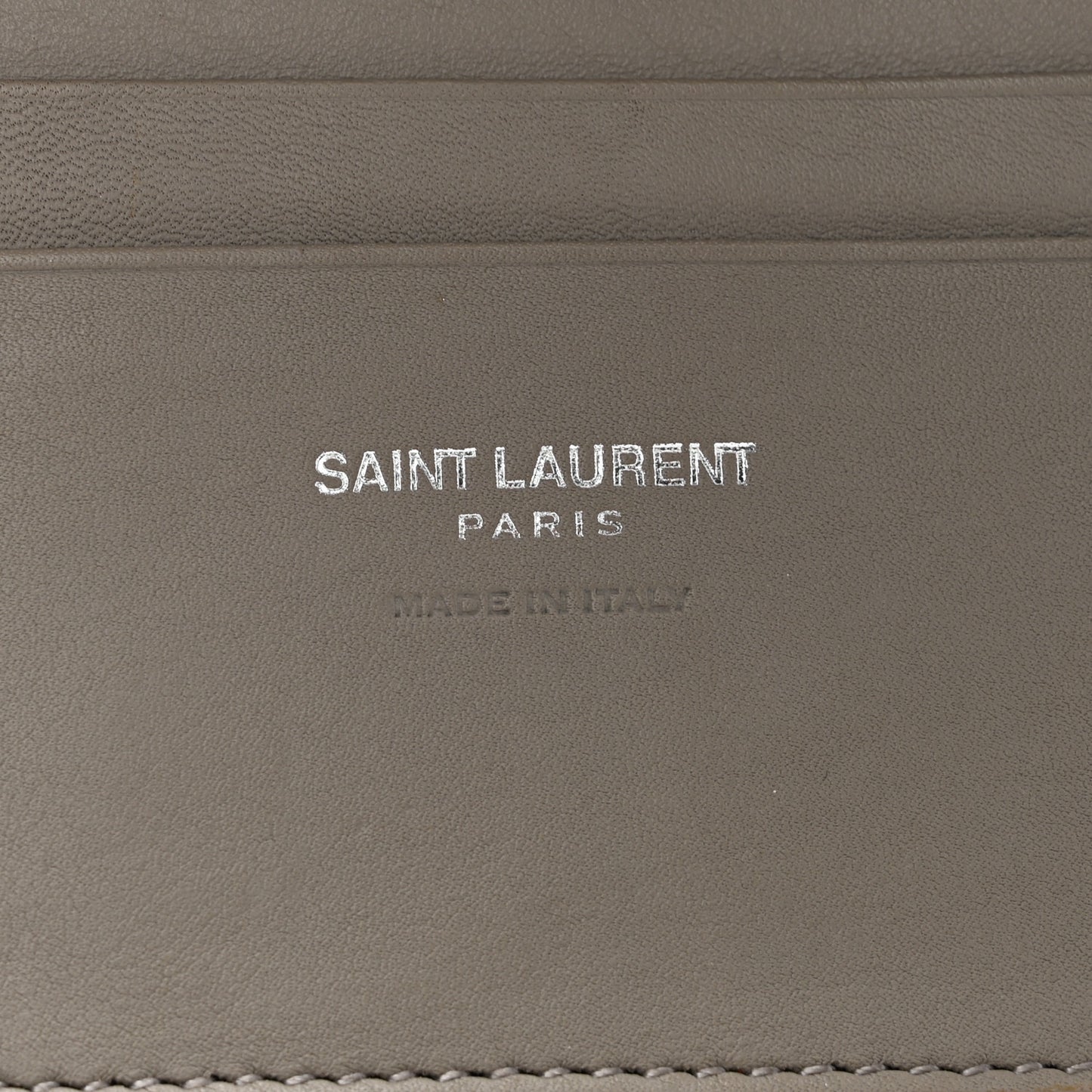 Calfskin Monogram Toy Cabas  Oyster Grey
