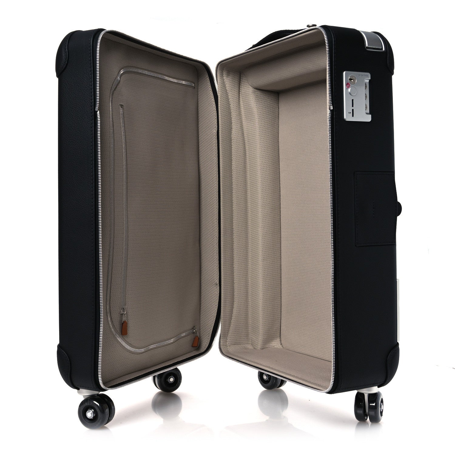 Hermes Militaire Sport Canvas Taurillon Regate R.M.S. Trolley Case Luggage 5 of 12