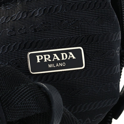 Prada Tessuto Nylon Mini Re-Edition 2000 Bag Black 6 of 11