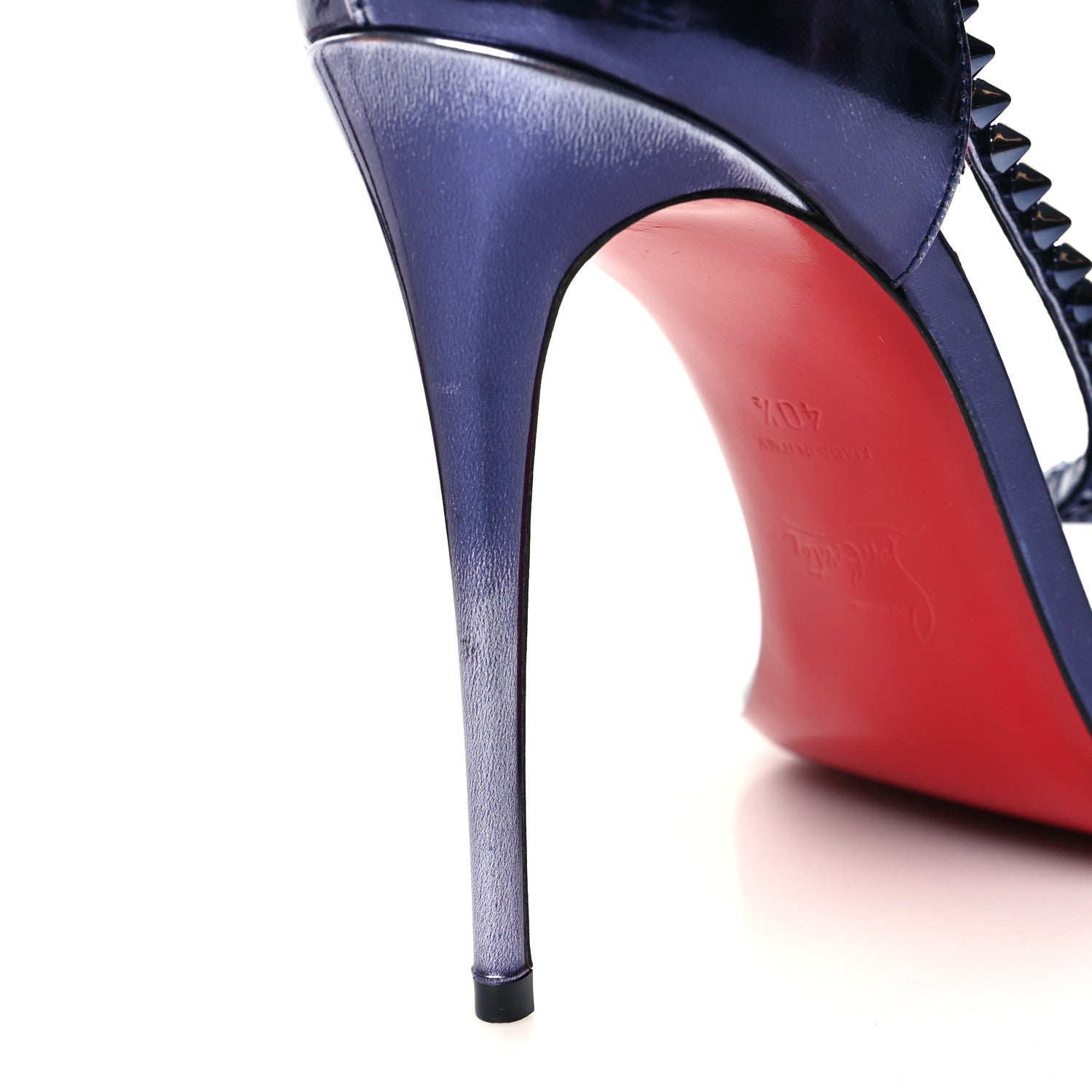 Christian Louboutin Specchio So Spike 100 Sandals 40.5 By Night 8 of 11