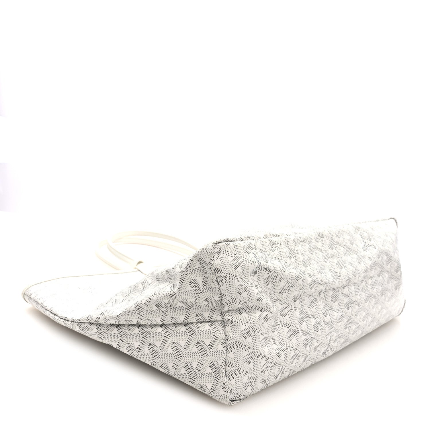 Goyard Goyardine Saint Louis PM White 1872434 – FASHIONPHILE