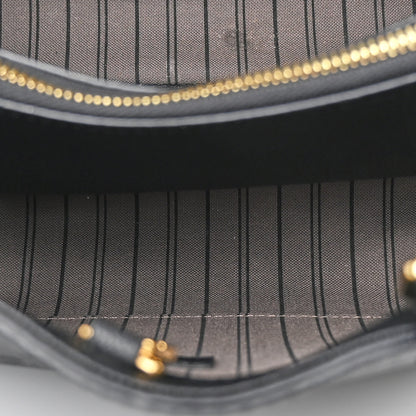 Louis Vuitton Empreinte Montaigne MM Black 6 of 11