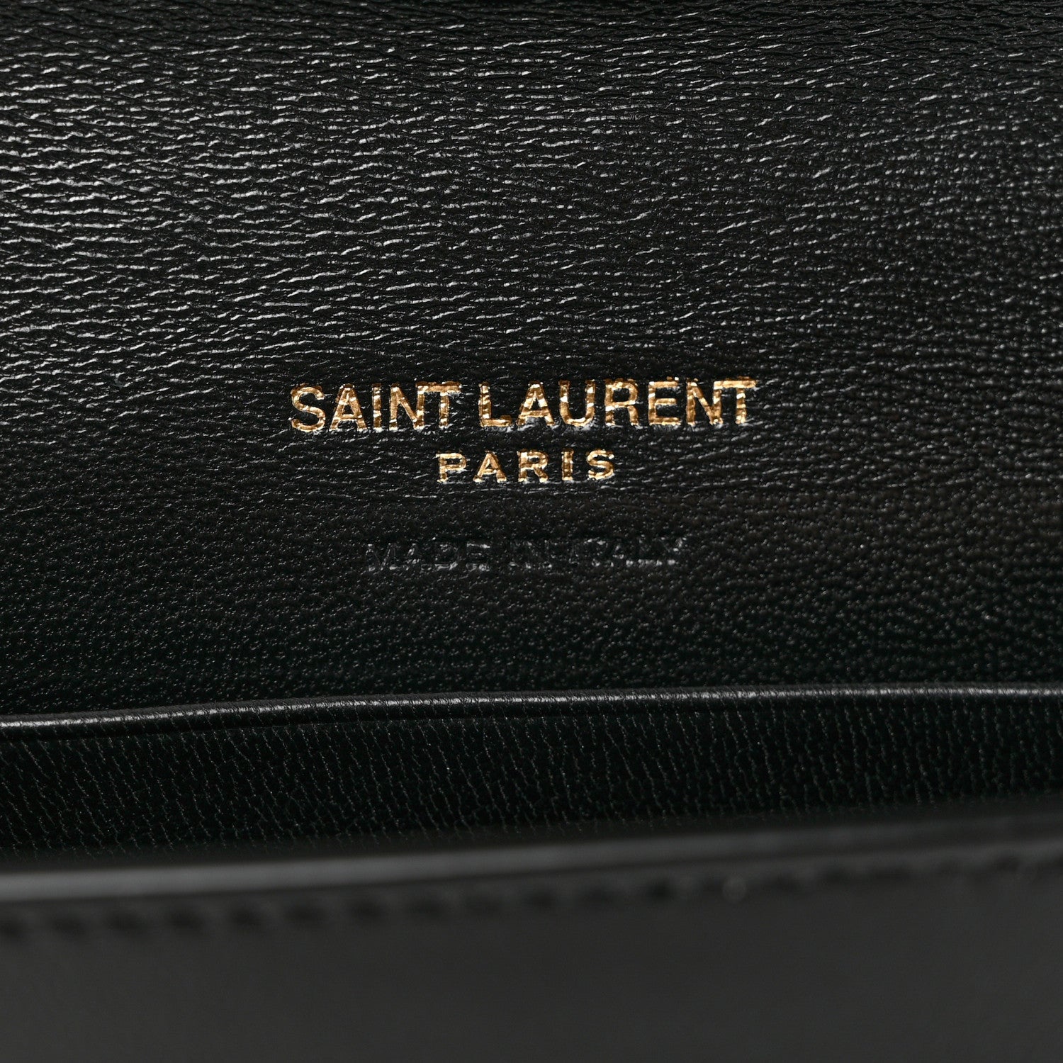 Saint Laurent Nappa Small Monogram Envelope Wallet Black 6 of 8