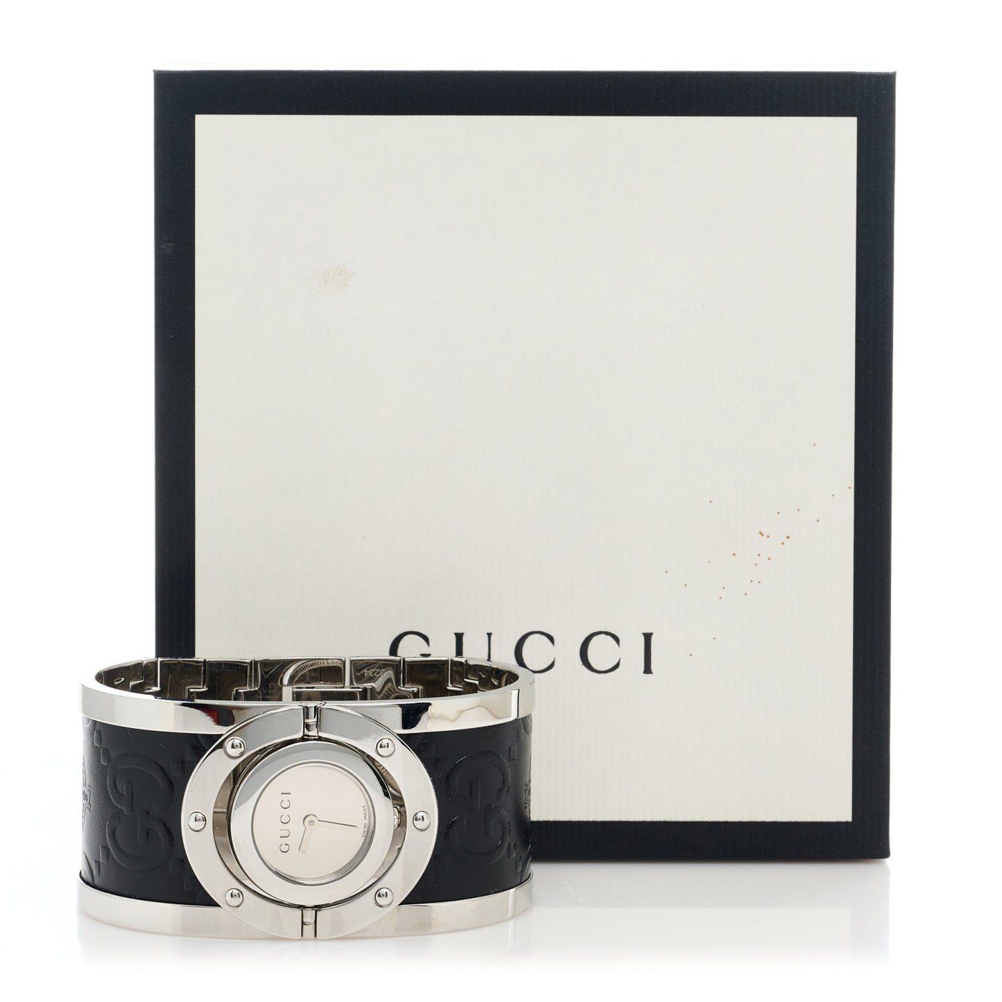 Stainless Steel Calfskin 33mm Twirl Quartz Watch