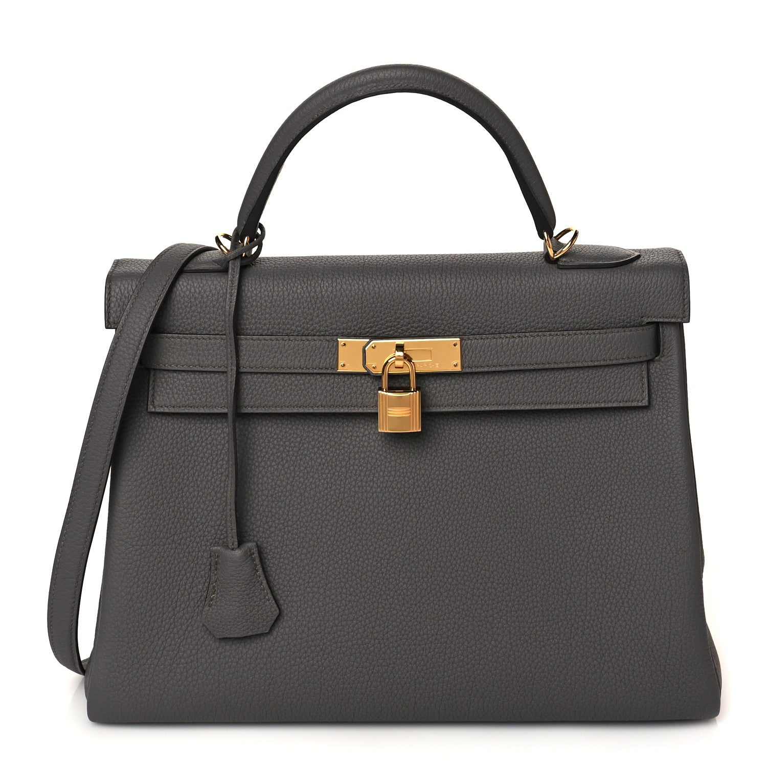 Hermes Togo Kelly Retourne 32 Etain 1 of 11