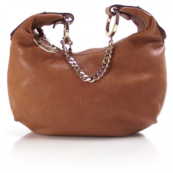 Fendi Calfskin Chef Chain Hobo Camel 1 of 12
