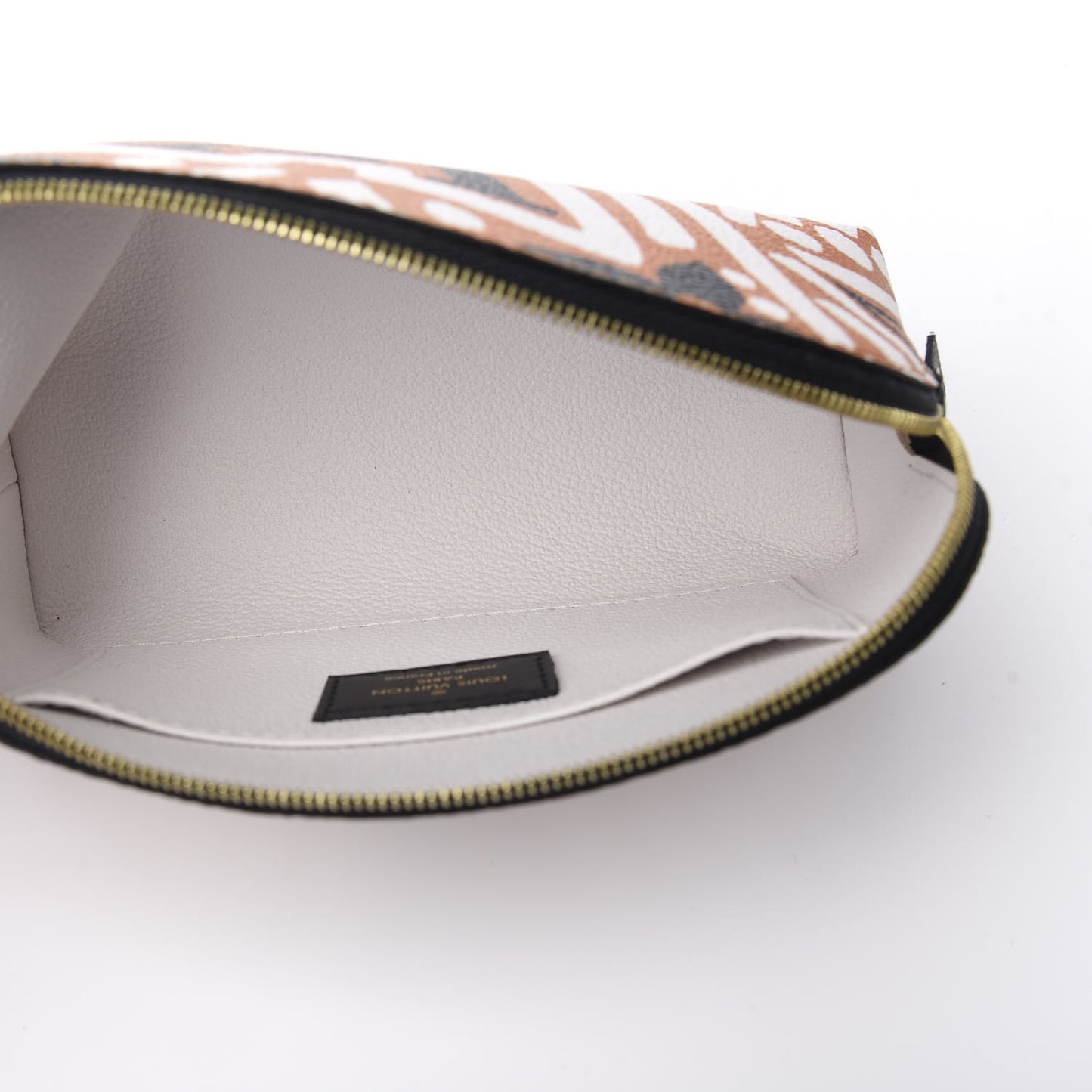 Monogram Giant Crafty Cosmetic Pouch Crème Caramel