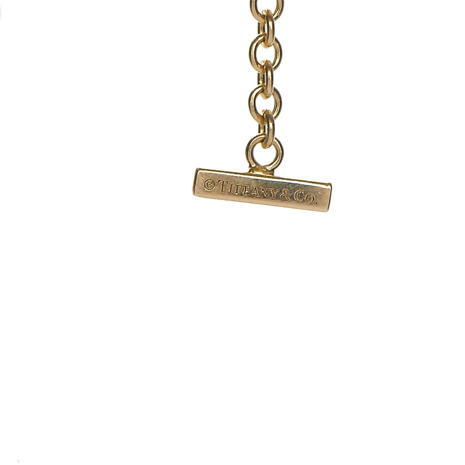 Tiffany 18K Yellow Gold T Smile Bracelet 5 of 7