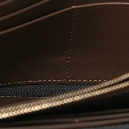 Fendi Vitello Soft F is Fendi Bi-Color FF 1974 Embossed Continental Envelope Wallet On Chain Maya Black 12 of 15