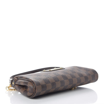Louis Vuitton Damier Ebene Eva Clutch 4 of 8
