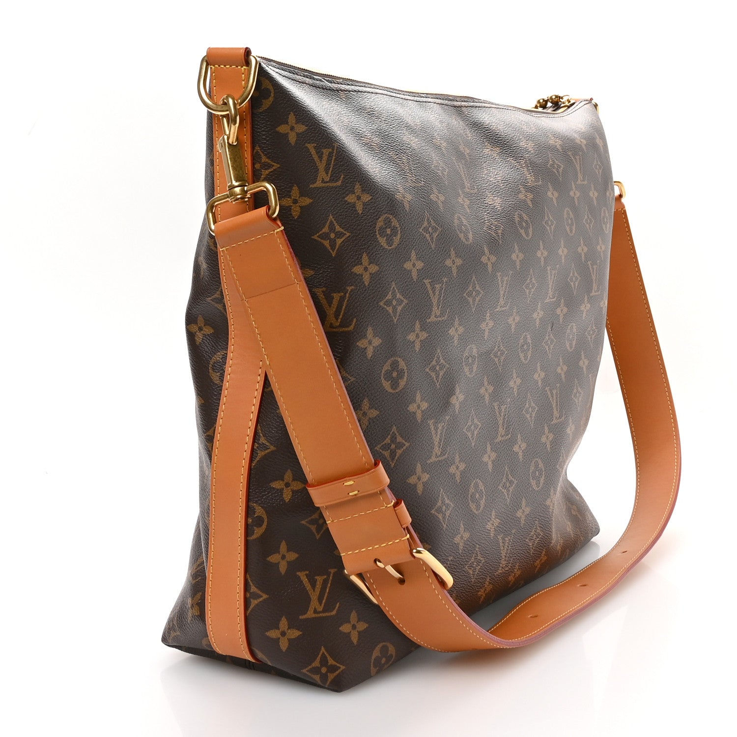 Louis Vuitton Monogram Vagabond Hobo 3 of 9