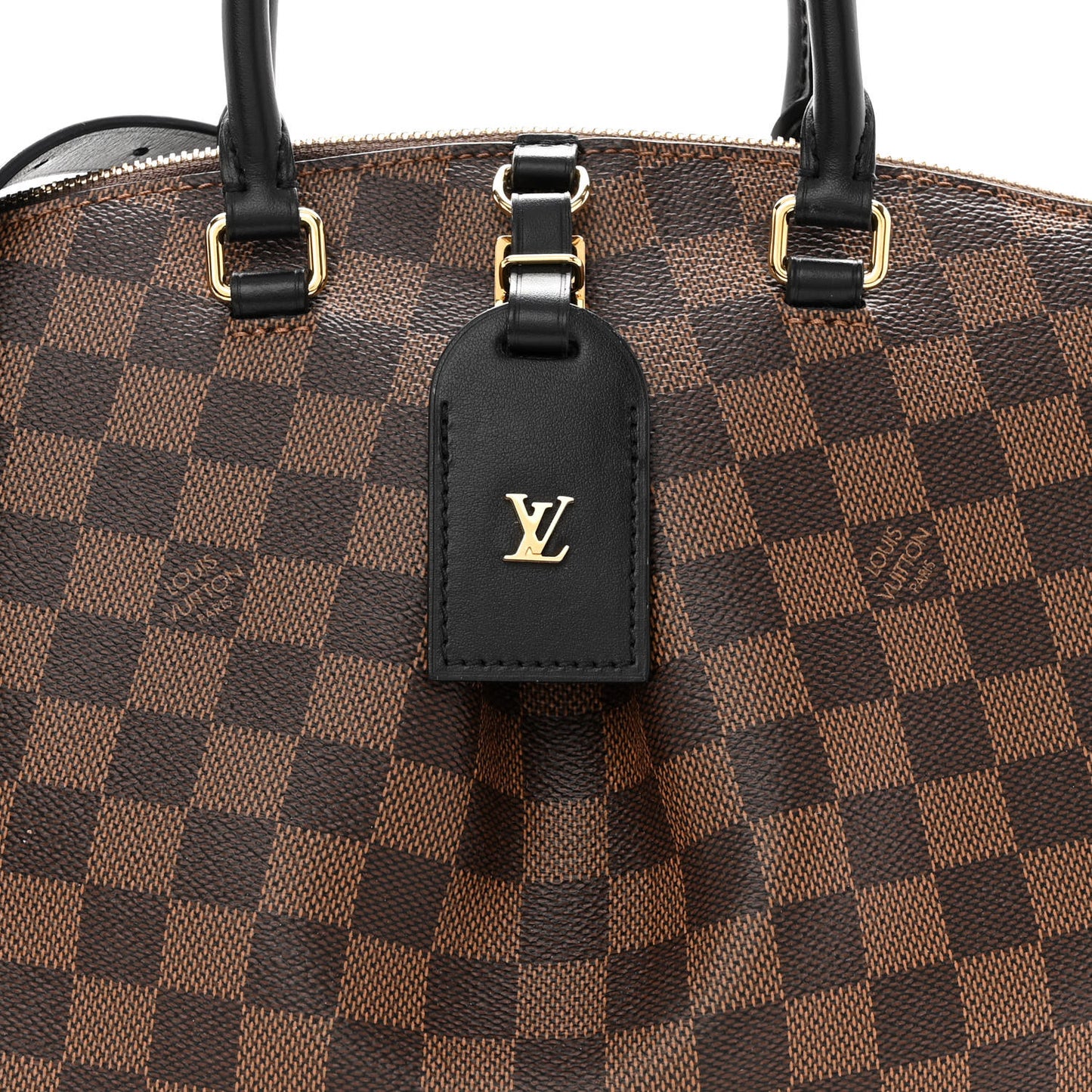 Damier Ebene Odeon Tote PM Black