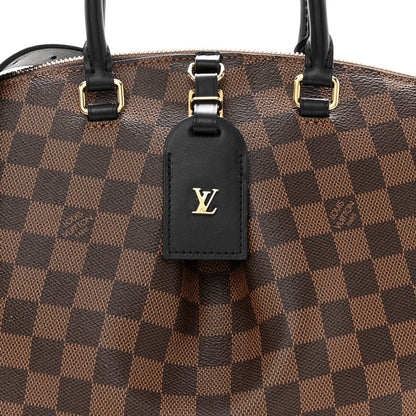 Louis Vuitton Damier Ebene Odeon Tote PM Black 7 of 9