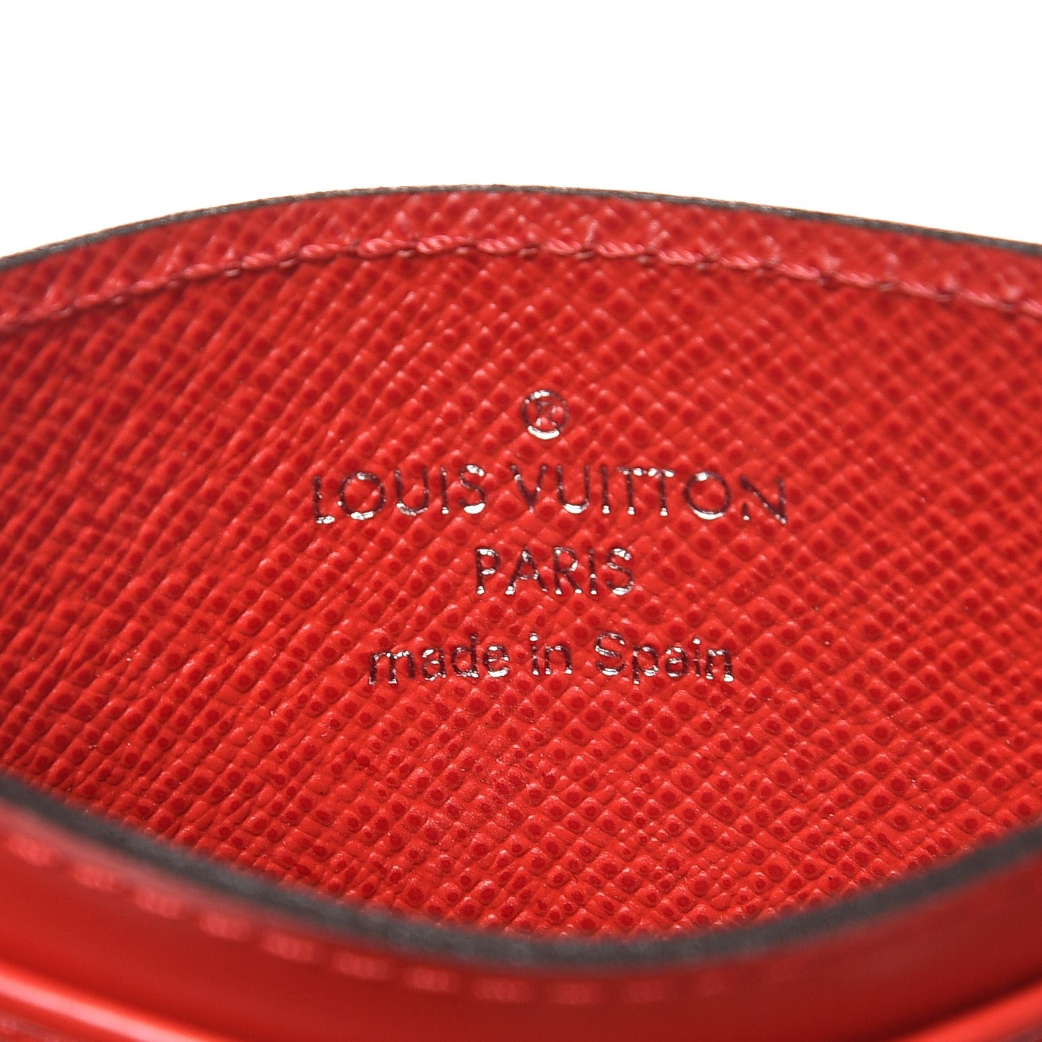 Louis Vuitton Epi Card Holder Coquelicot 6 of 6
