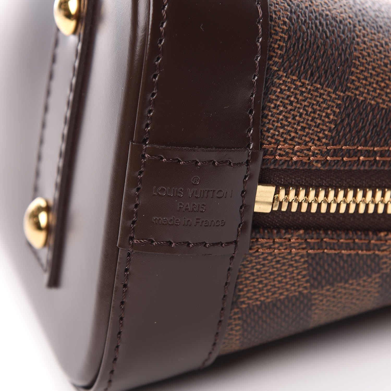 Louis Vuitton Damier Ebene Alma BB 8 of 10