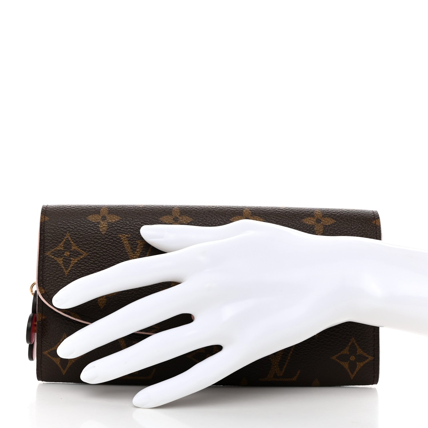 Louis Vuitton Monogram Bloom Flower Emilie Wallet 2 of 8