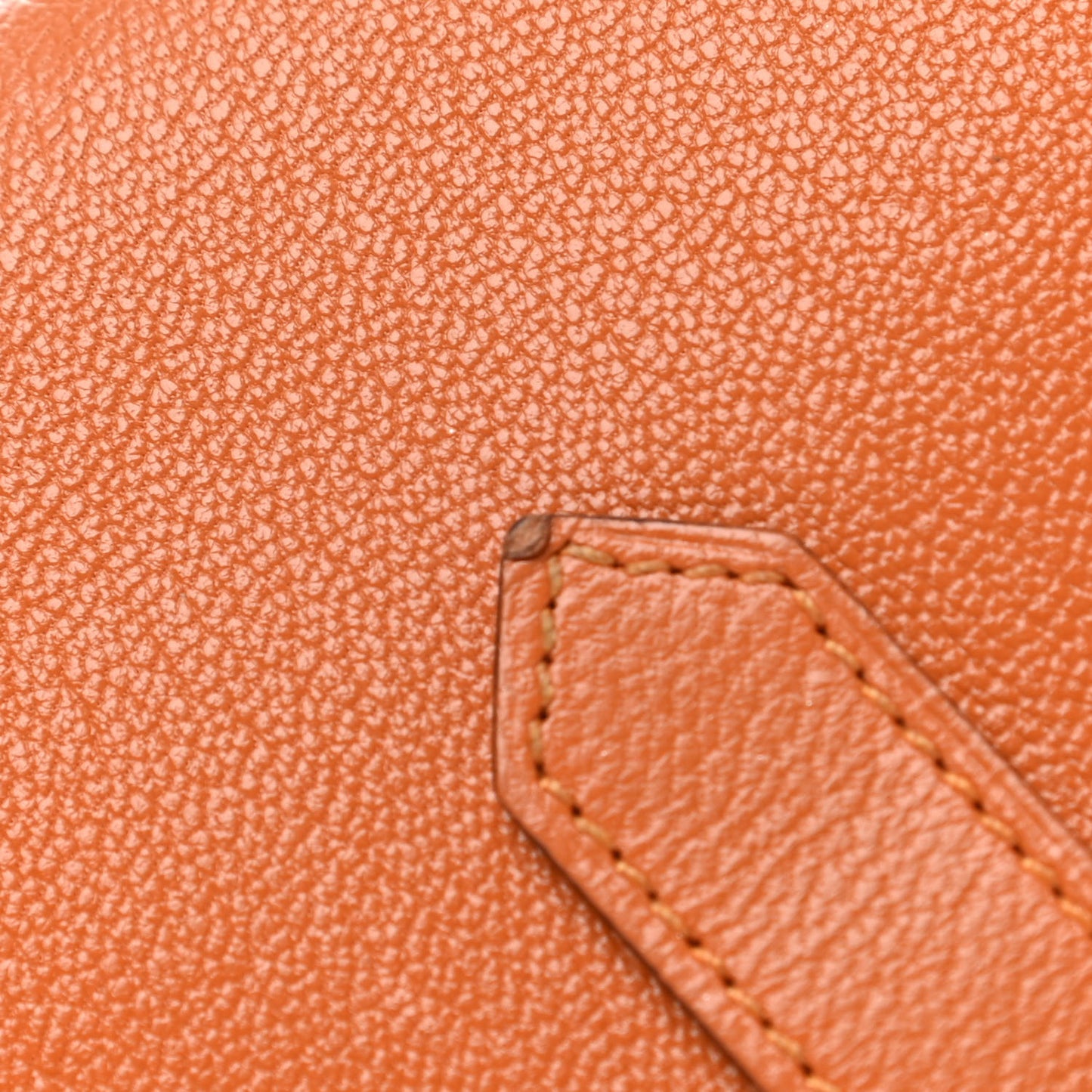 Chevre Mysore Bearn Compact Wallet Orange