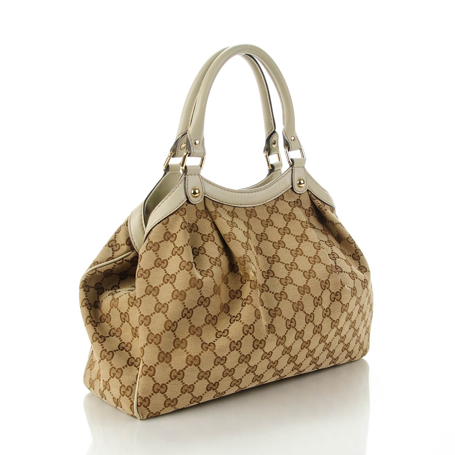 Gucci Monogram Medium Sukey Tote Off White 3 of 7