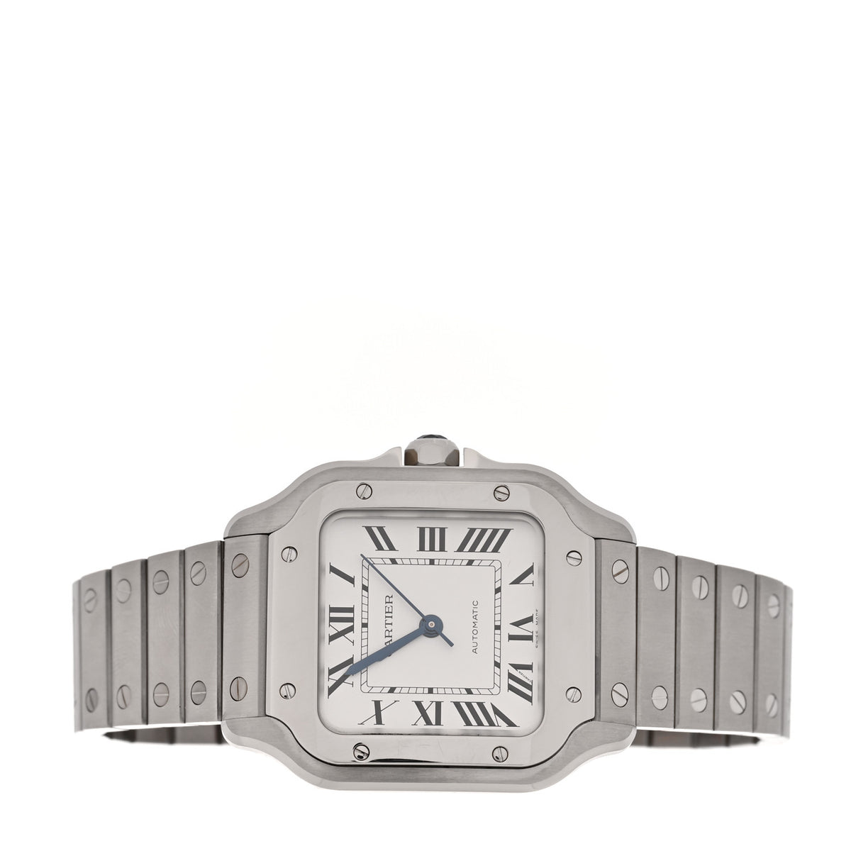 Stainless Steel 35mm Santos de Cartier Automatic Watch