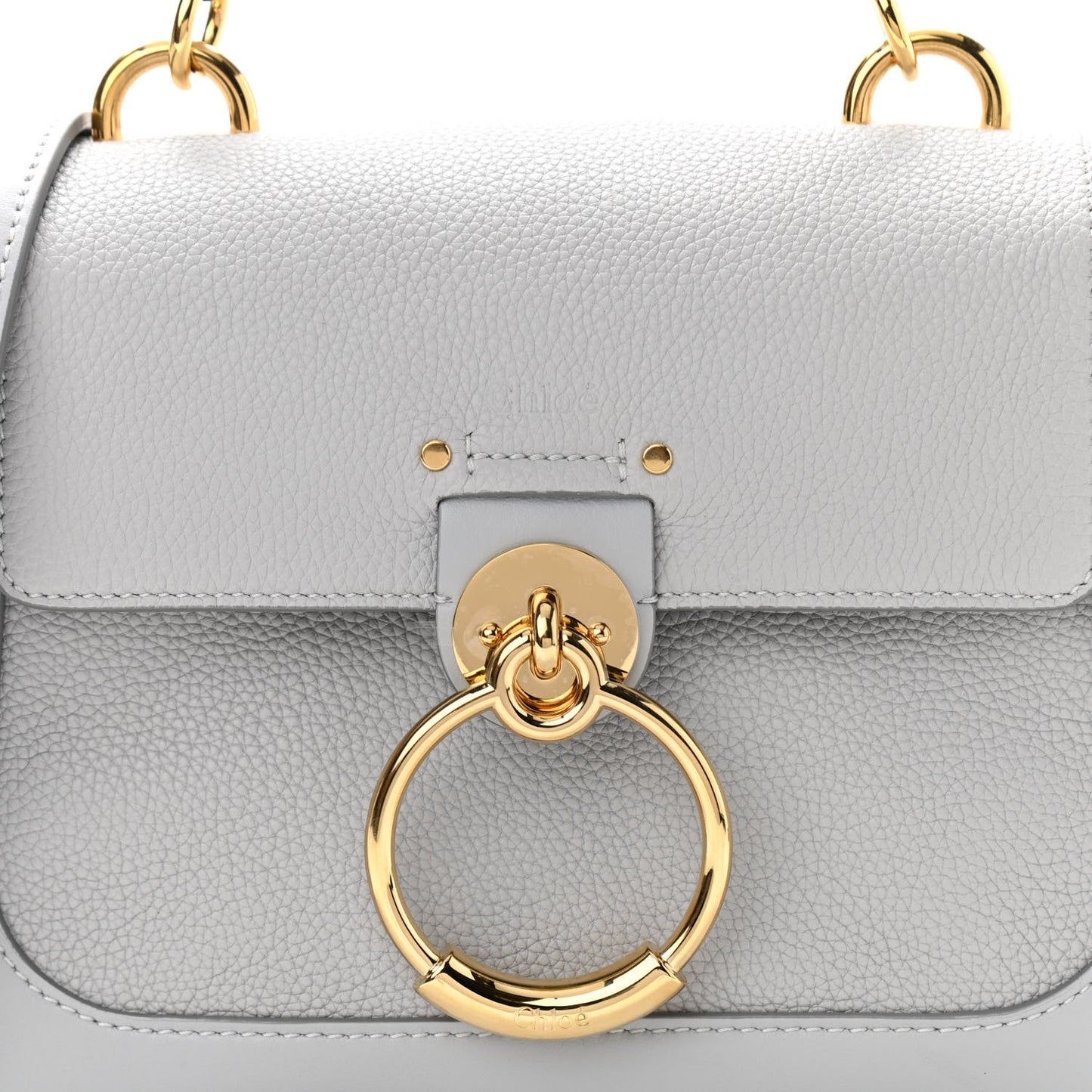 Calfskin Mini Tess Day Bag Light Cloud