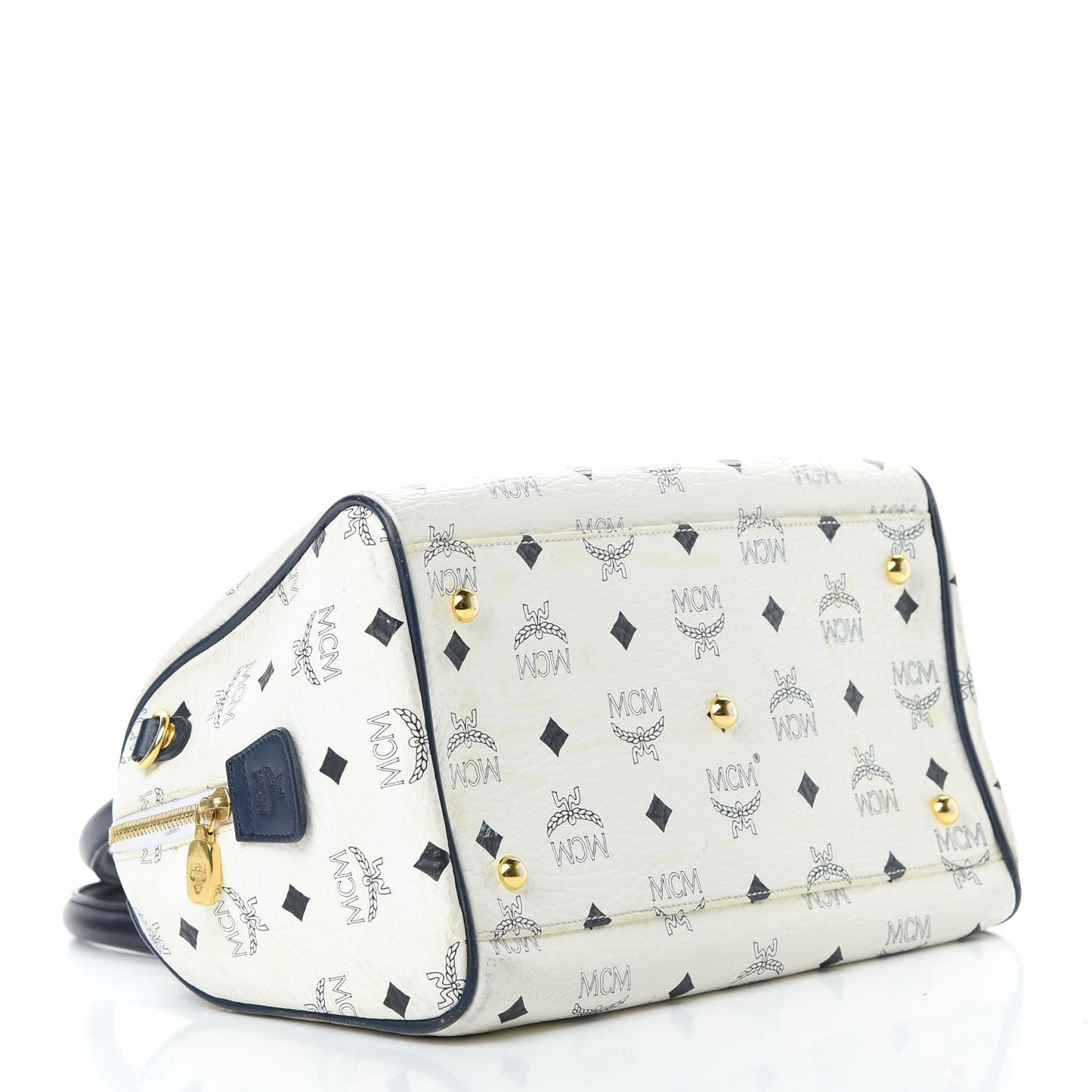 Visetos Boston Satchel White