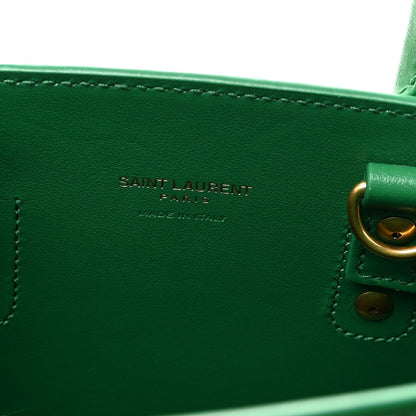 Saint Laurent Calfskin Nano Sac De Jour New Vert Praire 6 of 9