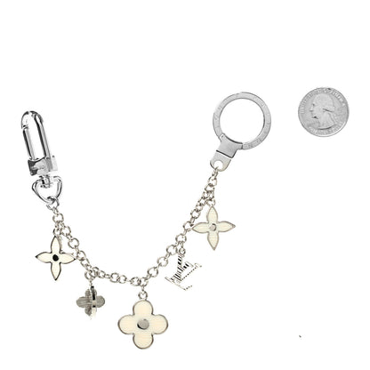Louis Vuitton Fleur d'Epi Bag Charm Chain Ivory 2 of 4