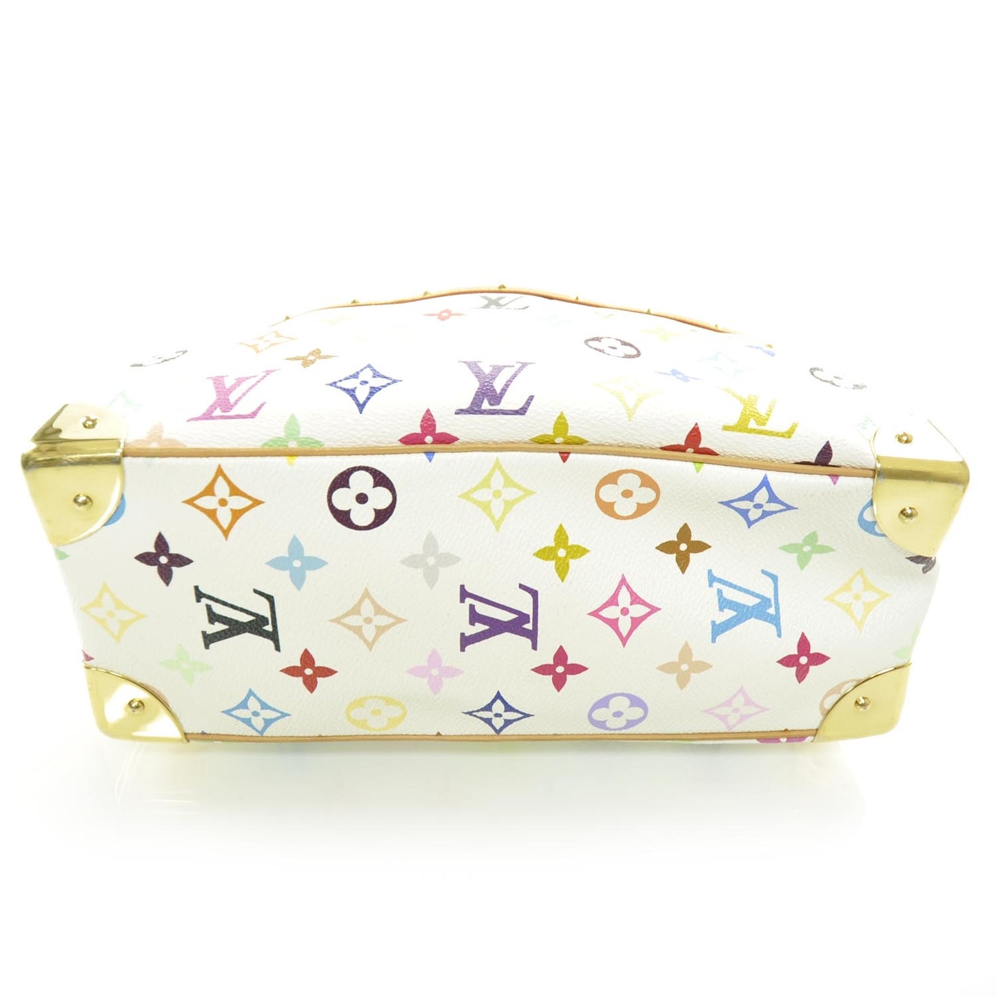 Monogram Multicolor Trouville White