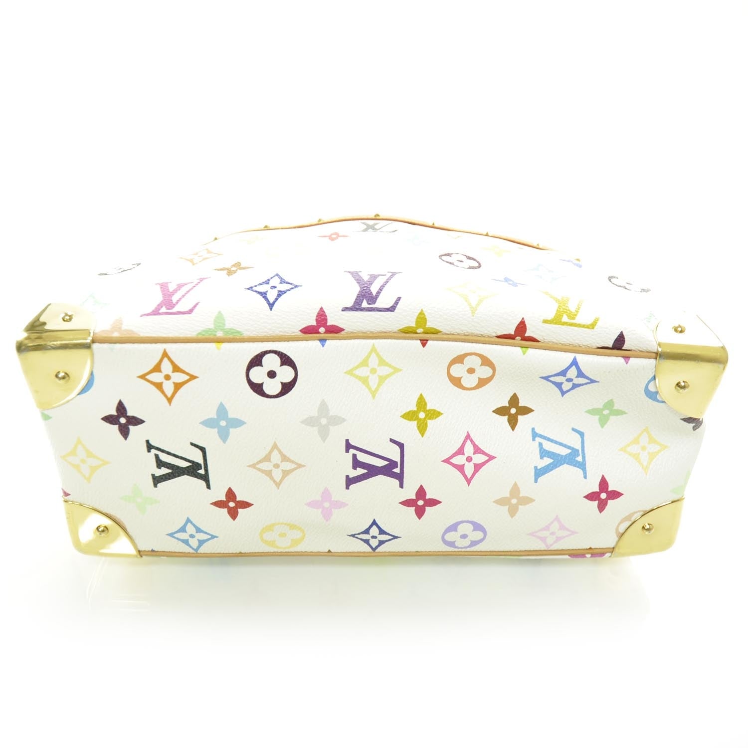 Louis Vuitton Monogram Multicolor Trouville White 4 of 9