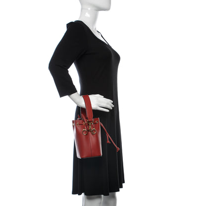 Fendi Vitello Cruise F is Fendi Mini Mon Tresor Bucket Bag Fragola 2 of 11
