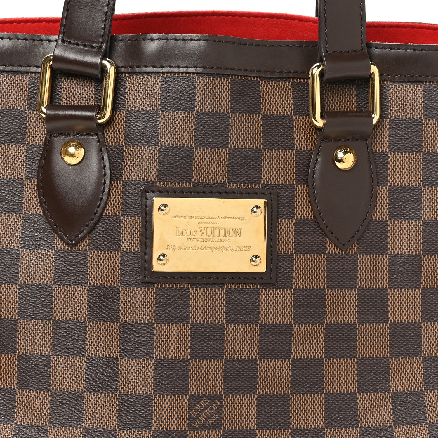 Louis Vuitton Damier Ebene Hampstead PM 7 of 9