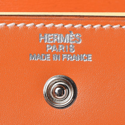 Hermes Box Post It Notepad Holder PM Orange 6 of 7