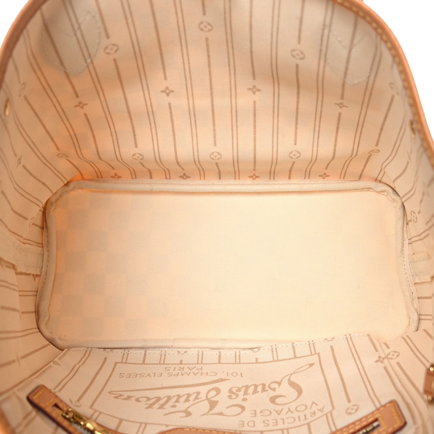 Louis Vuitton Damier Azur Neverfull PM 5 of 9